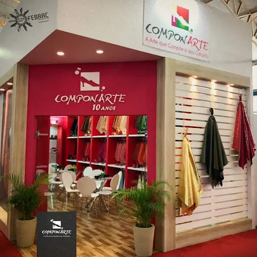 Stand personalizado montado pela DL Feiras e Eventos — projeto 2237