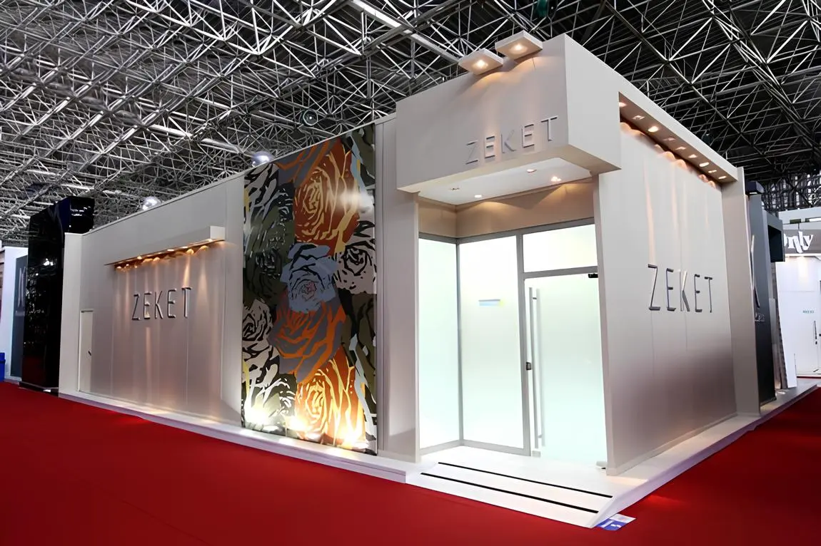Stand personalizado montado pela DL Feiras e Eventos — projeto 2185