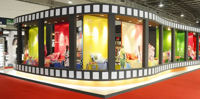 Stand Cenográfico — projeto executado pela DL Feiras e Eventos