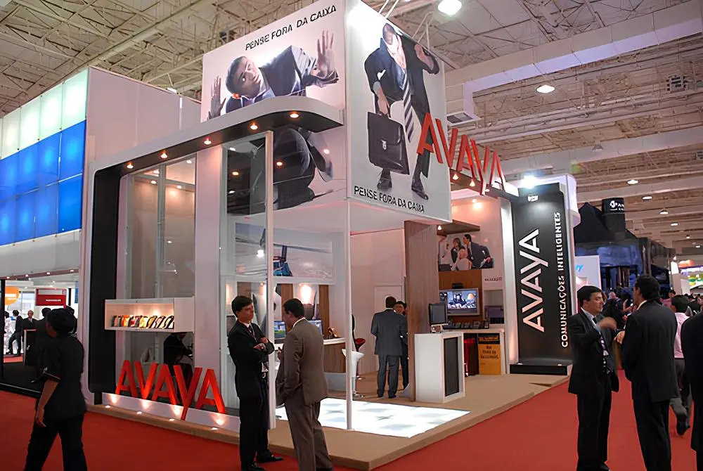 Stand personalizado montado pela DL Feiras e Eventos — projeto 2174