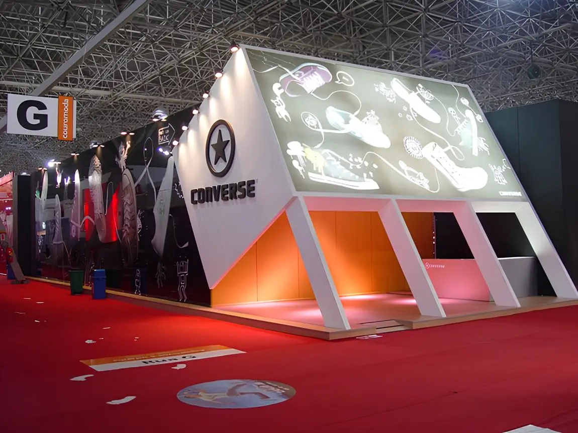 Stand personalizado montado pela DL Feiras e Eventos — projeto 2179