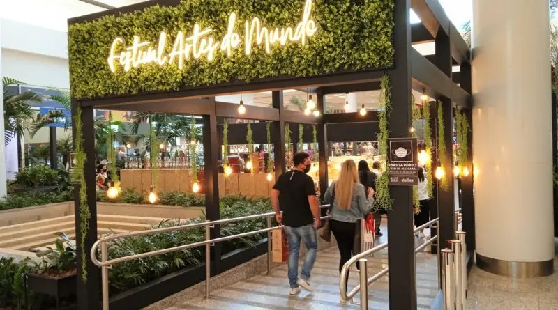 Feira em shopping executada pela DL Feiras e Eventos