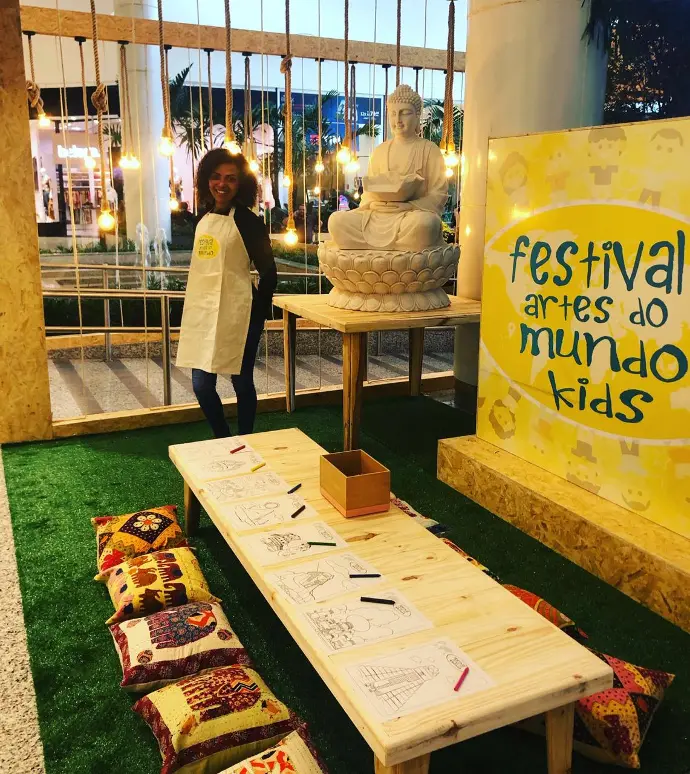 Feira em shopping executada pela DL Feiras e Eventos