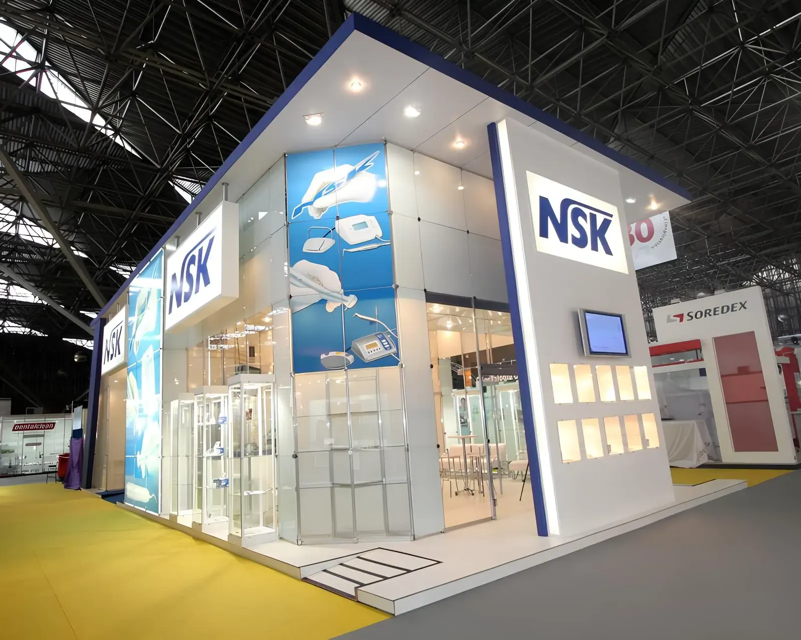Stand personalizado montado pela DL Feiras e Eventos — projeto 2219