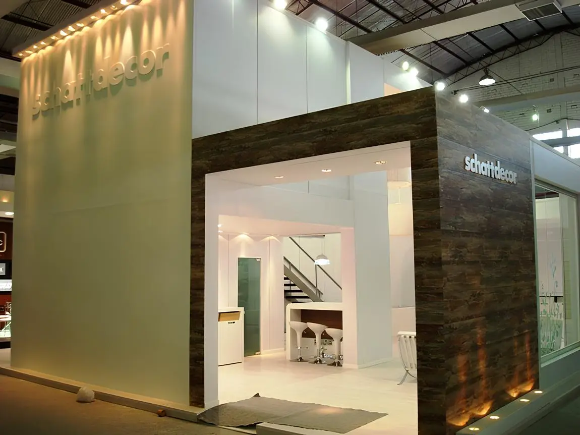 Stand personalizado montado pela DL Feiras e Eventos — projeto 2167