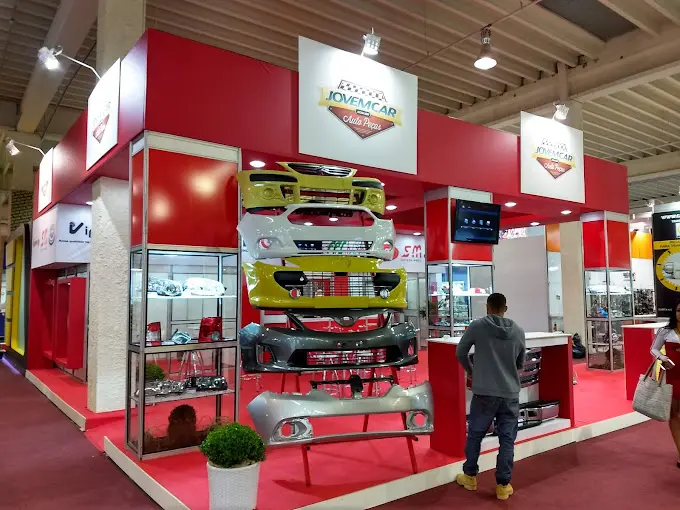 Stand personalizado montado pela DL Feiras e Eventos — projeto 2240