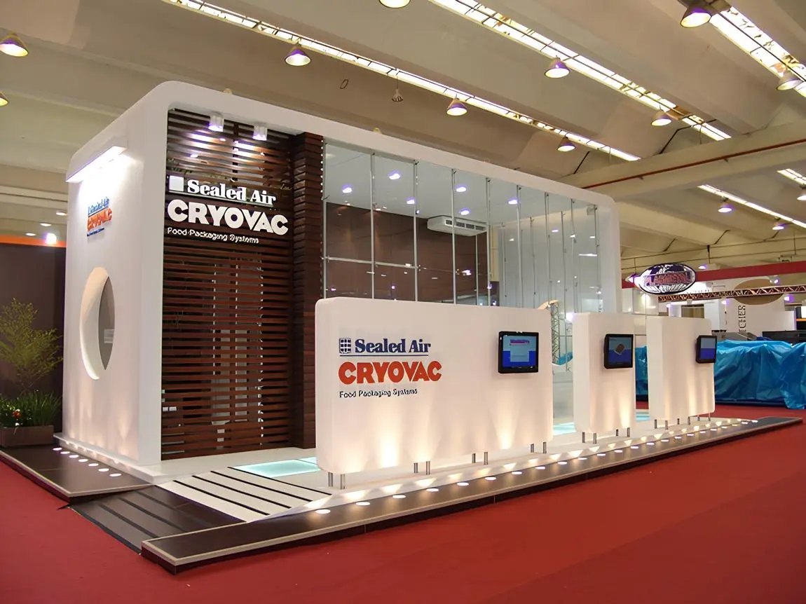 Stand personalizado montado pela DL Feiras e Eventos — projeto 2171