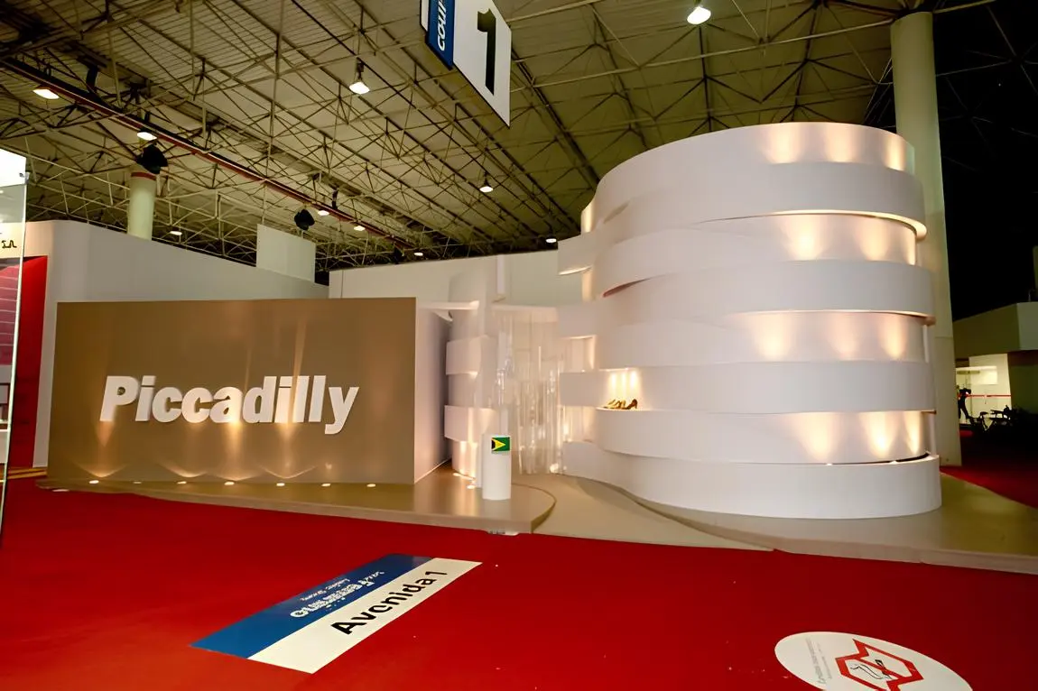 Stand personalizado montado pela DL Feiras e Eventos — projeto 2173