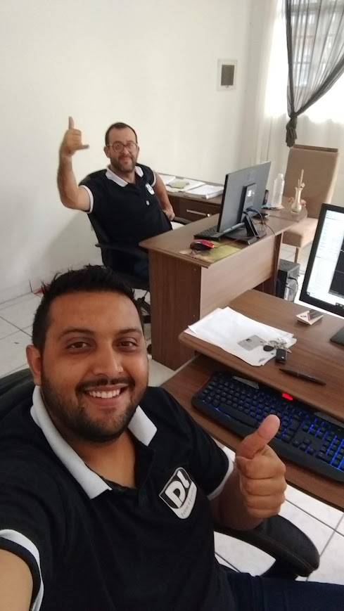 Denner Costa e Licínio Tavares - Fundadores da DL Feiras